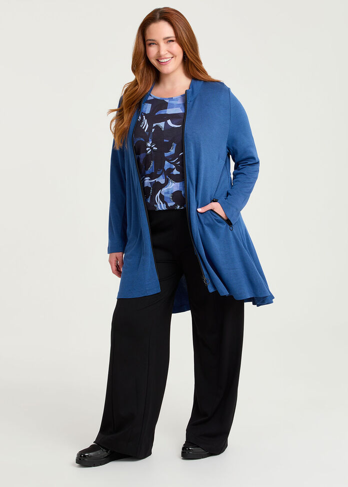 Natural Ellie Ponte Jacket, , hi-res