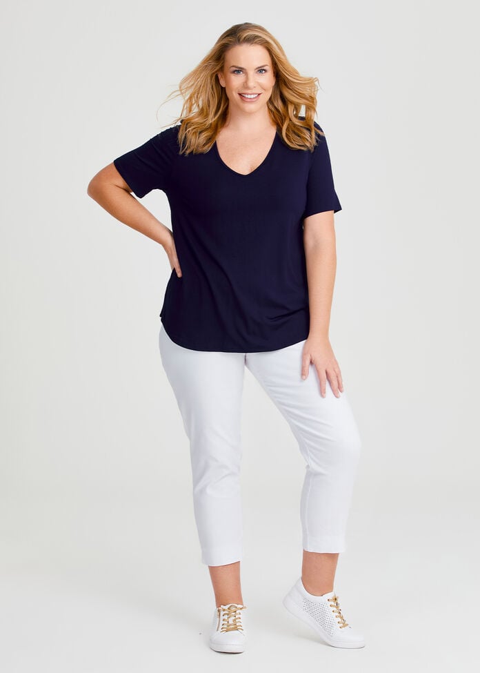 Bamboo Foundation Short Sleeve Top, , hi-res