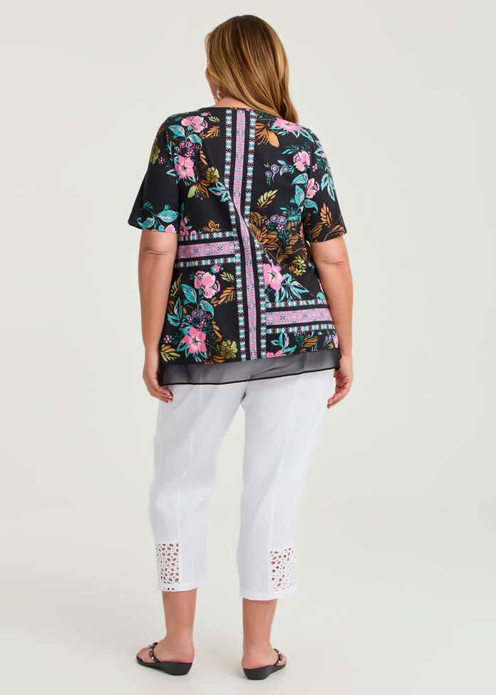 Eden Cotton Modal Slub Top, , hi-res