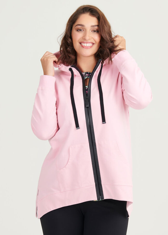 Organiic Active Hooded Jacket, , hi-res