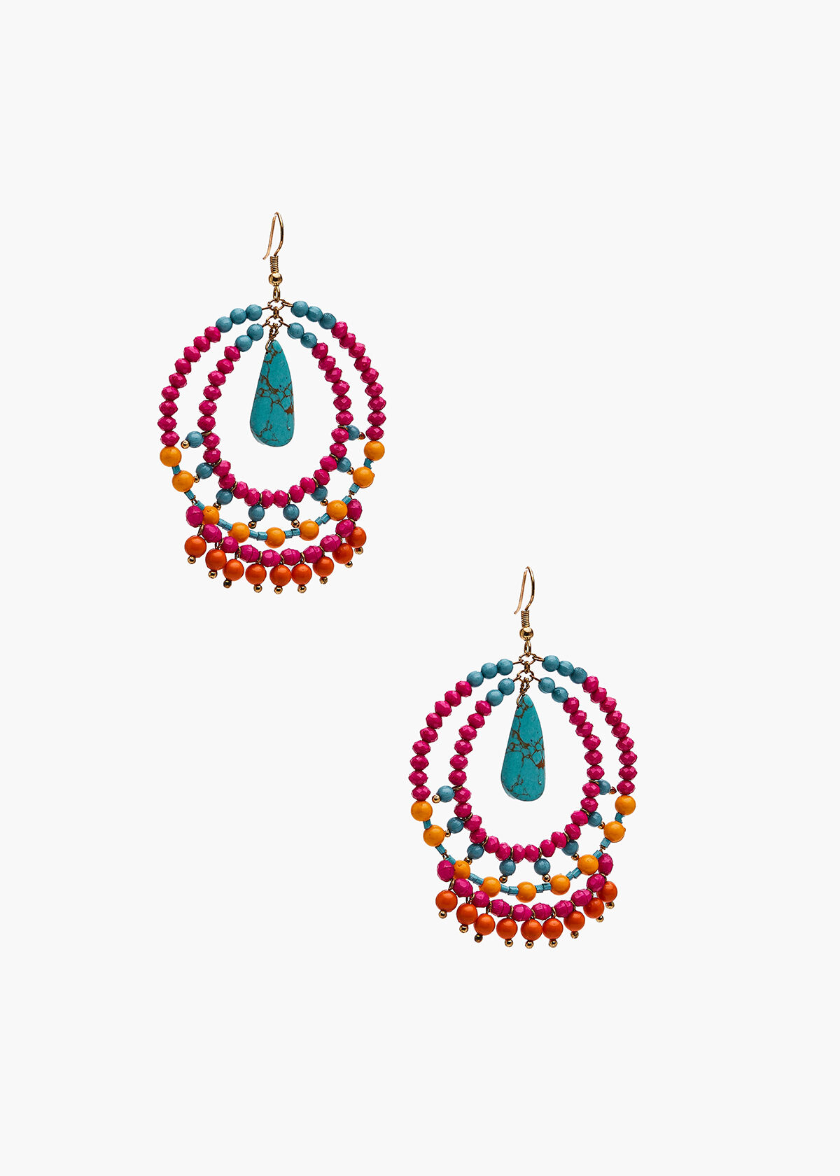 Hoop earrings colourful new arrivals