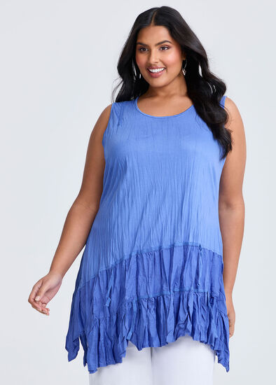 Plus Size Bamboo Lulu Sleeveless Tunic