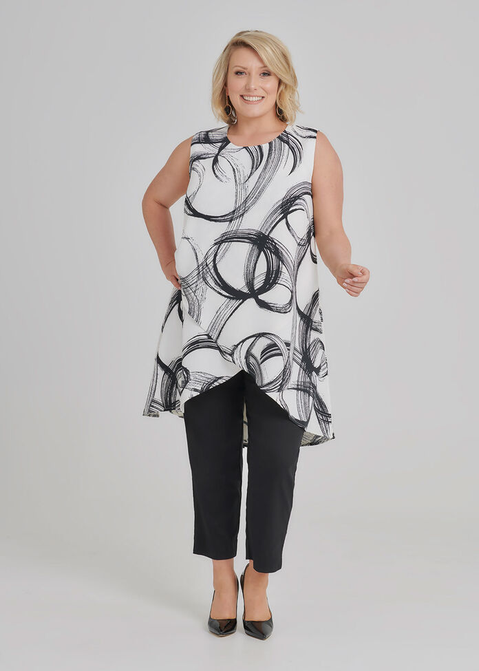 Brush Swirl Top, , hi-res