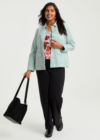 Plus Size The Travel Wide Leg Jean