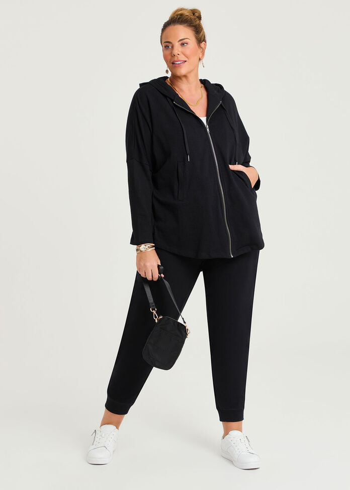 Hooded Zip Cape, , hi-res