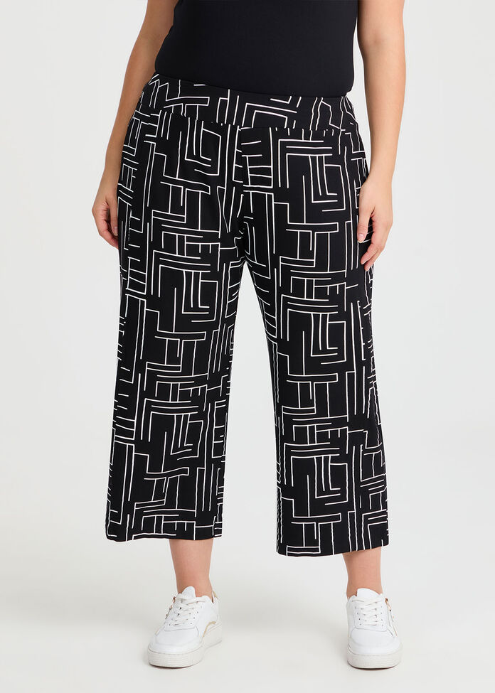 Natural Arina Crop Pant, , hi-res