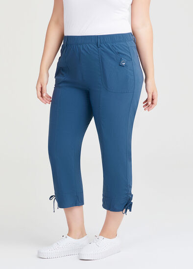 Plus Size Castaway Cargo 3/4 Pant