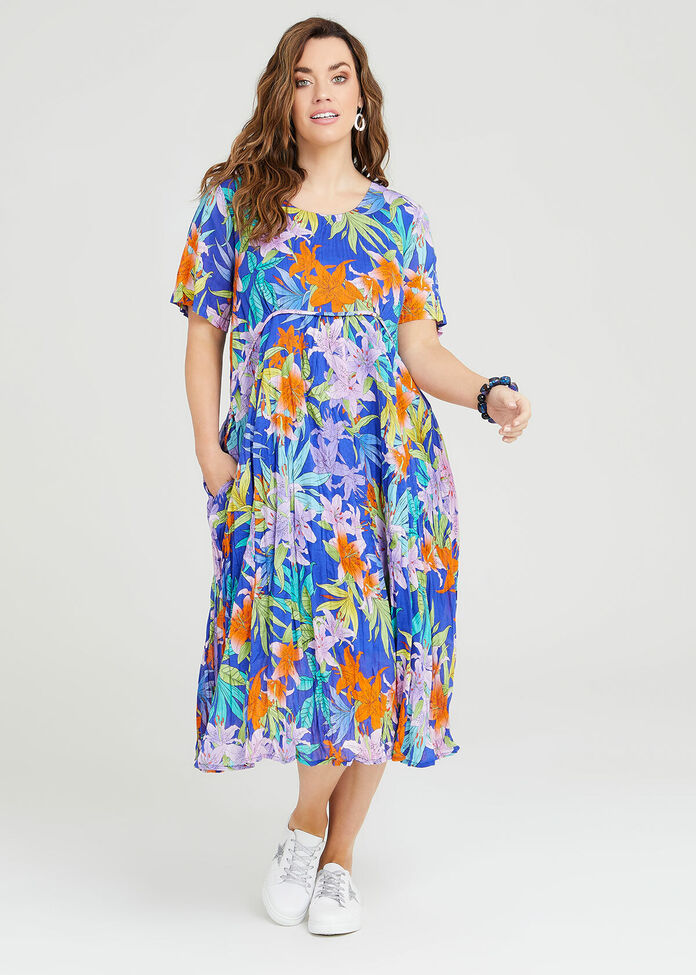 Cotton Gauze Favourite Dress, , hi-res