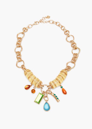 Beaded Statement Necklace