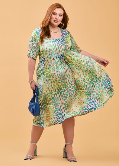 Plus Size Richmond Patch Pocket Midi Dress