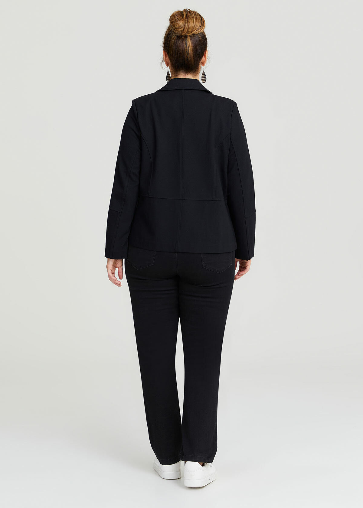 Classic Ponte Knit Blazer