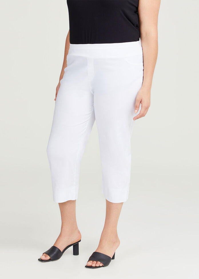 Expose Split Hem Crop Pant, , hi-res