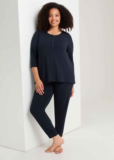 Plus Size Modal Soft Touch Pyjama Pant