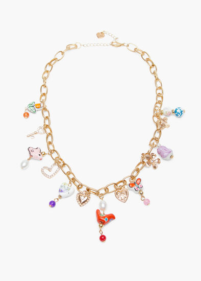 Charm Statement Necklace
