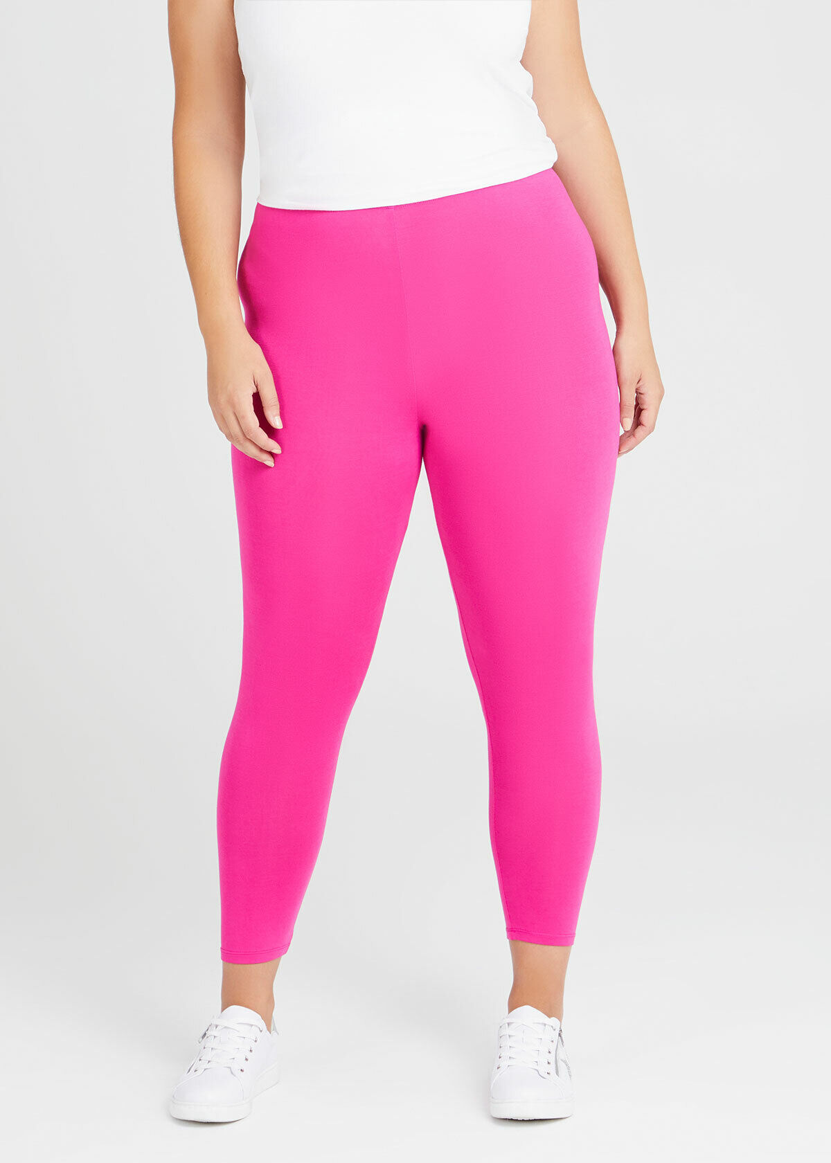 Plus Size Basic Leggings, Curve Sizes 