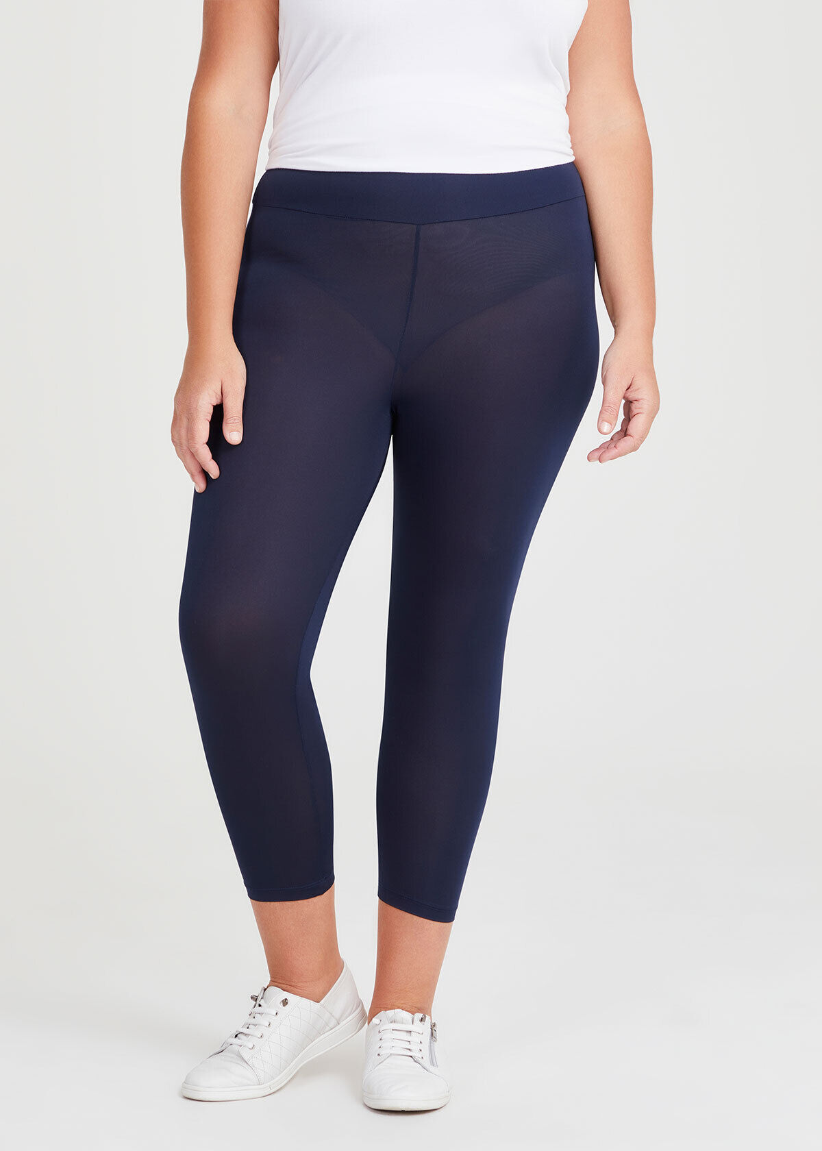 Shop Plus Size Integra 7 8 Legging in Blue Taking Shape NZ