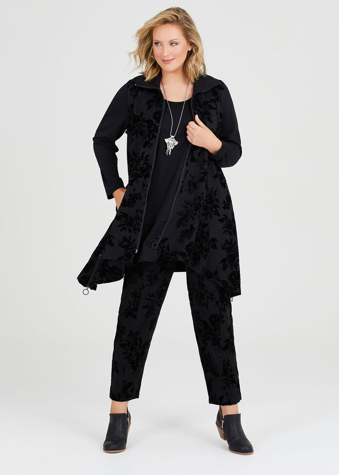 Ponti Noir Flock Vest, , hi-res