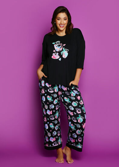 Plus Size Bamboo Perfume Pyjama Pant