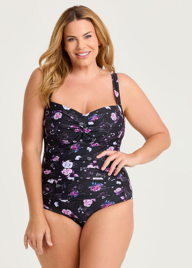 Plus Size Mystical Bloom Swimsuit