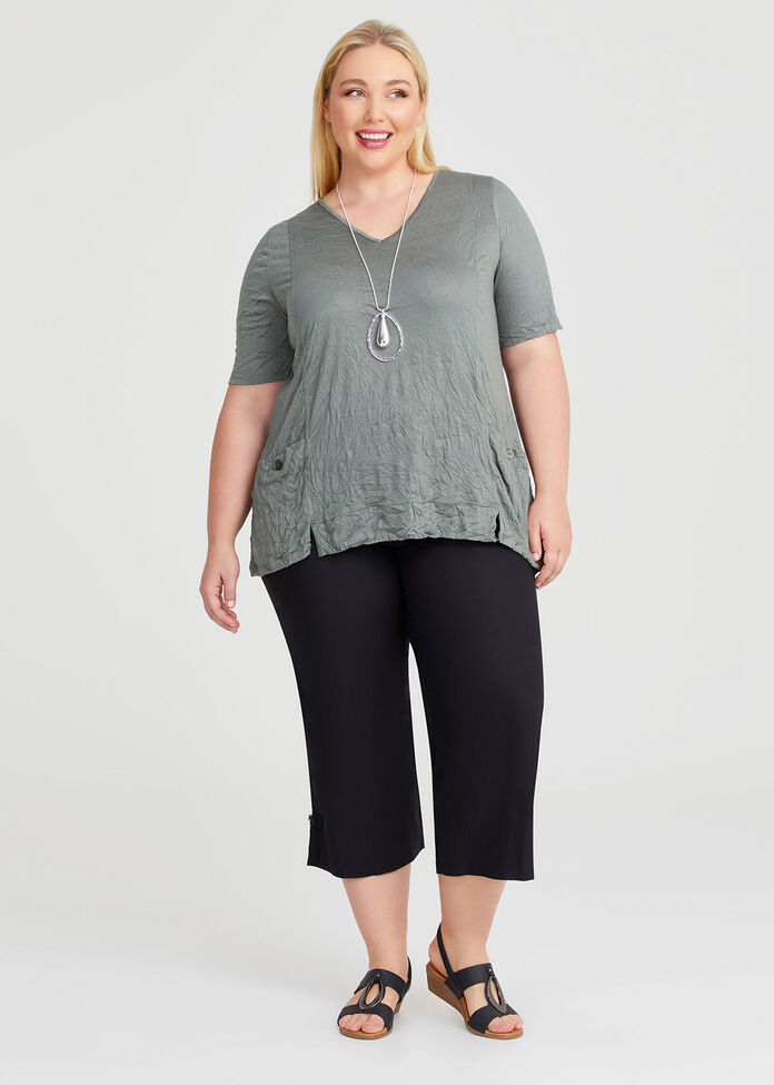 Bamboo Calla Pocket Top, , hi-res