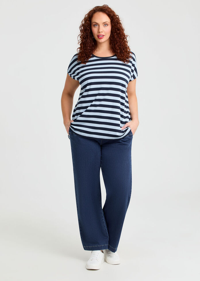 Cotton Everyday Top, , hi-res
