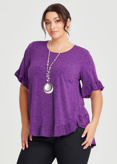 Plus Size Salsa Matchstick Luna Top