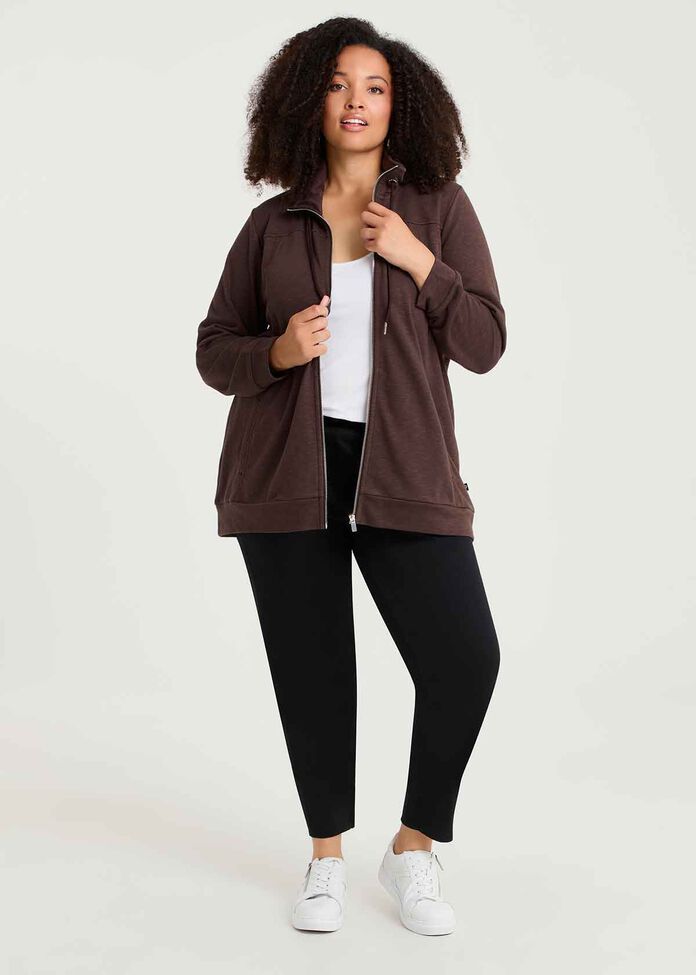 Funnel Neck Active Jacket, , hi-res