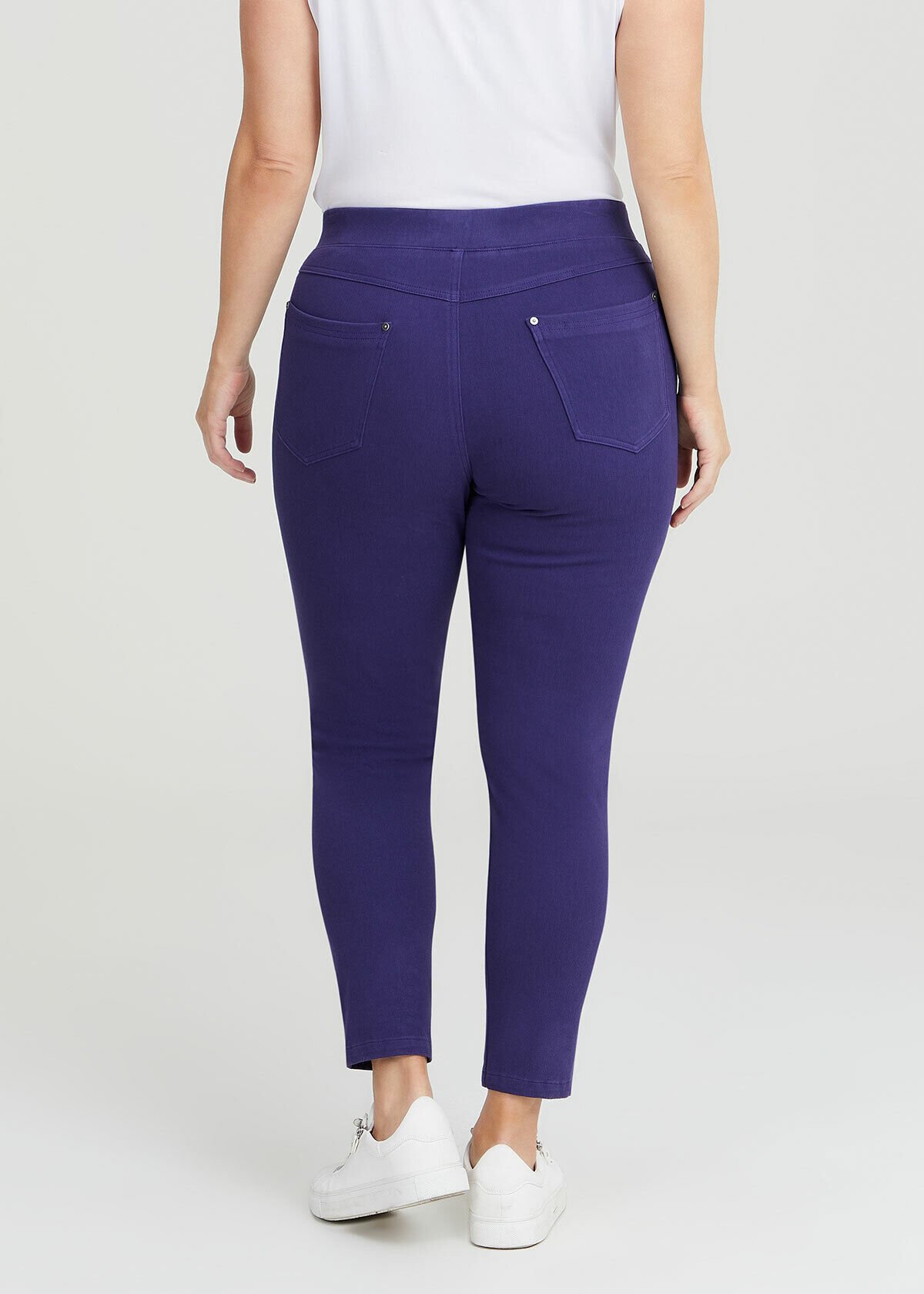 Plus size hotsell purple skinny jeans