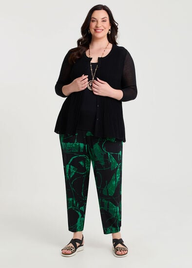 Plus Size Colour Focus Natural Pant