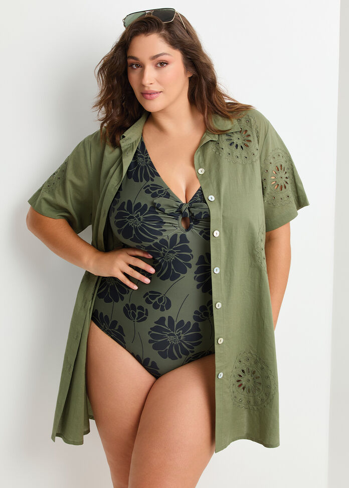 Calypso Drift Swimsuit, , hi-res