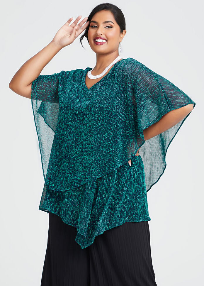 Moon Dust Shimmer Top, , hi-res