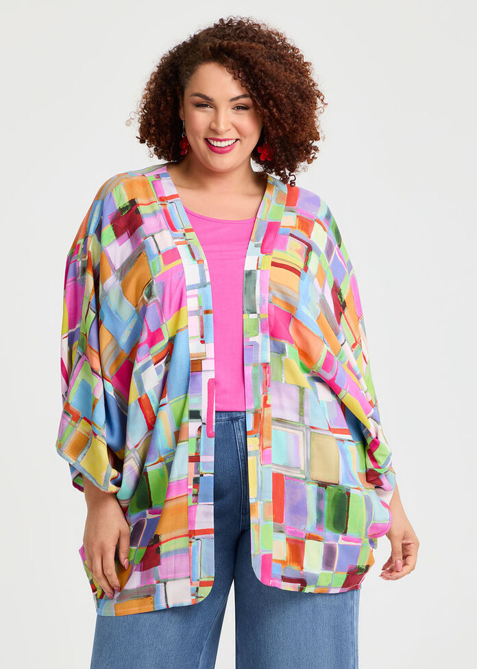 Abstract Watercolour Cape, , hi-res