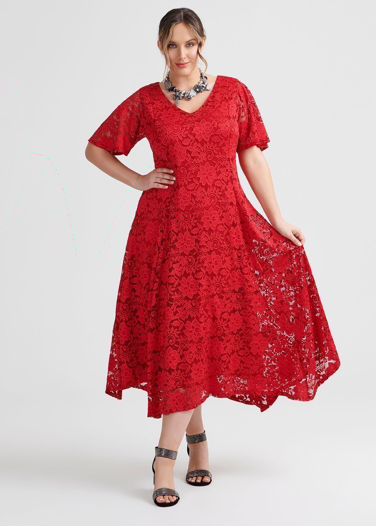 lace dress size 12