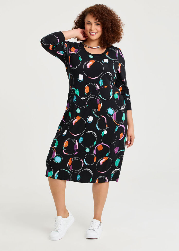 Natural Pattern Play Dress, , hi-res