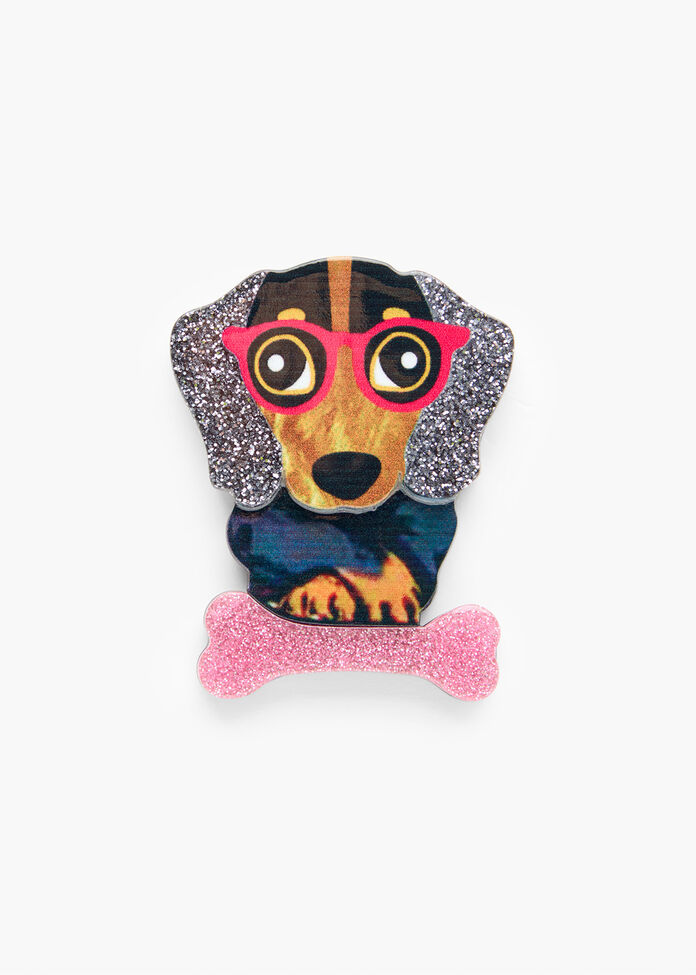 Dachshund Brooch, , hi-res
