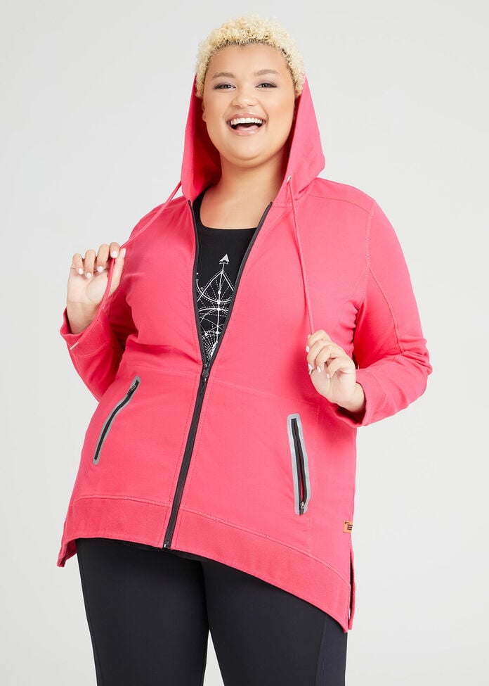 Hoodie Curvy Activewear ACTIVEWEAR ZIP UP HOODIE AND LEGGING SET