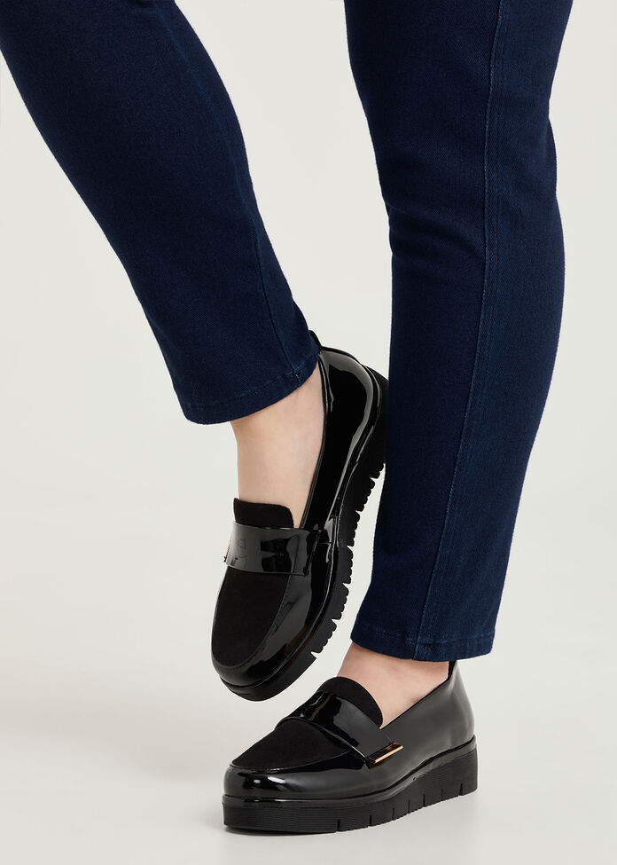 Trim Wedge Loafer, , hi-res