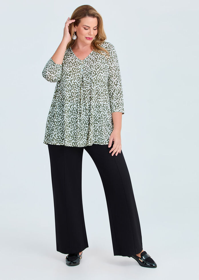 Piia Pleat Front Luna Top, , hi-res