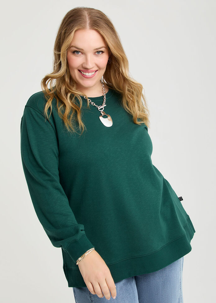 Boyfriend Tunic Sweat, , hi-res