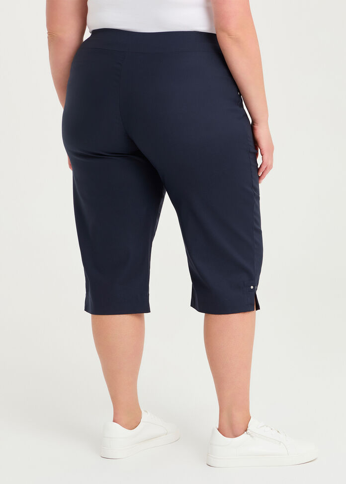 Petite Editorial Pocket Long Short, DARK INDIGO, hi-res