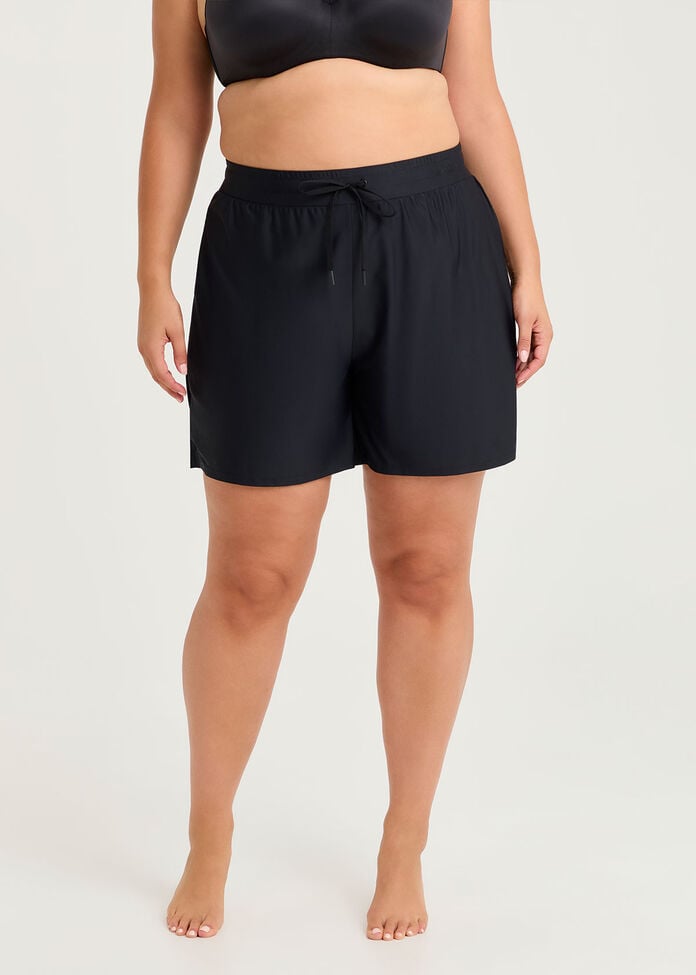 Swim Short With Built In Brief, , hi-res