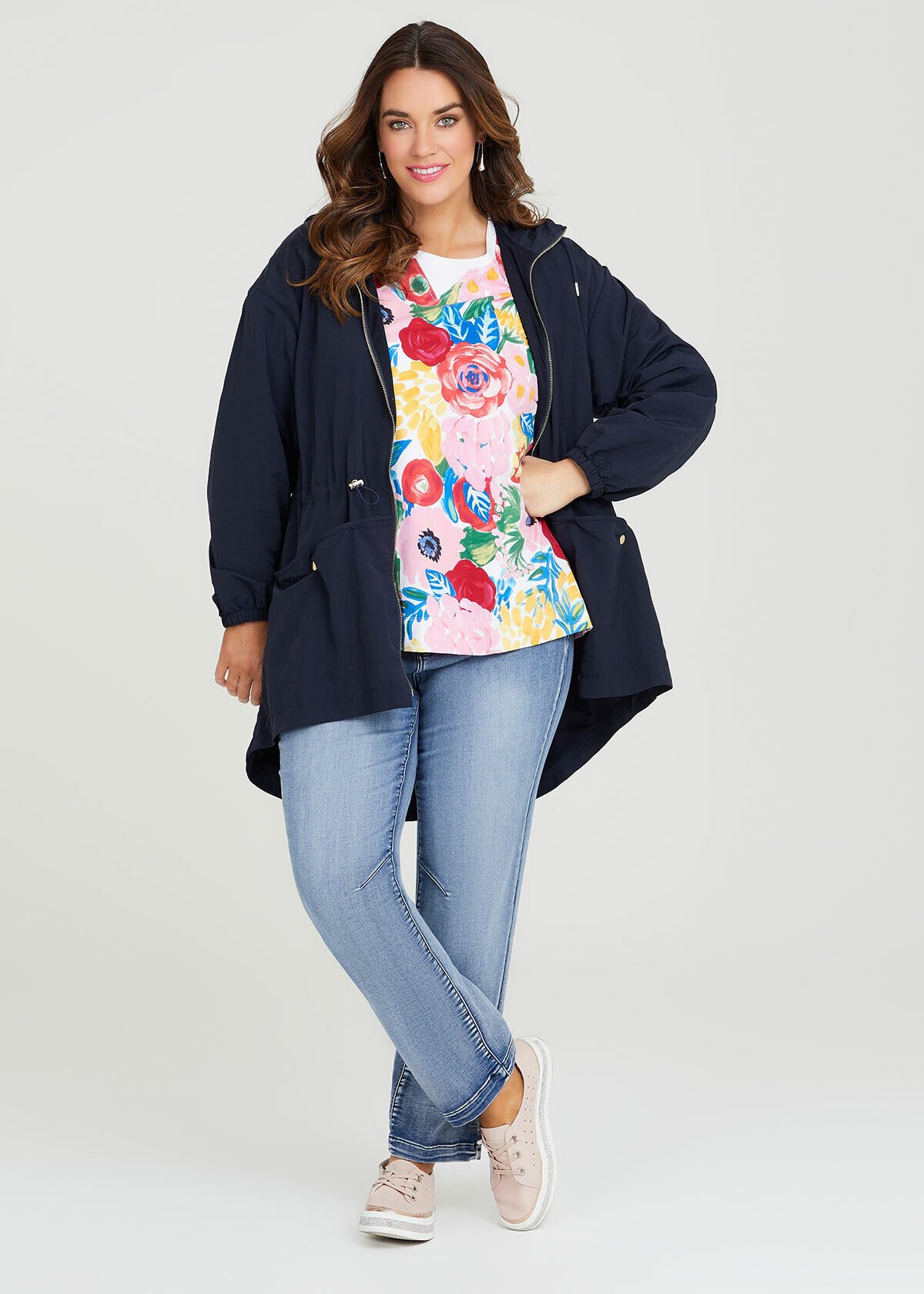 H and m plus size jackets hot sale