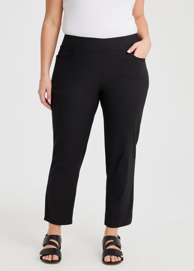 Plus Size Editorial Pocket Taper Pant