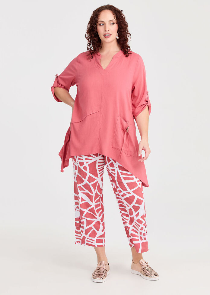 Asymmetric Natural Tunic, , hi-res