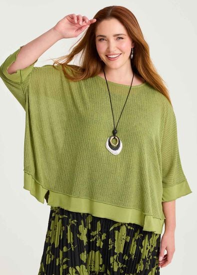 Plus Size Sara Lace Overtop