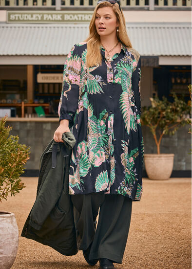 Plus Size Natural Ivy And Rose Shirt