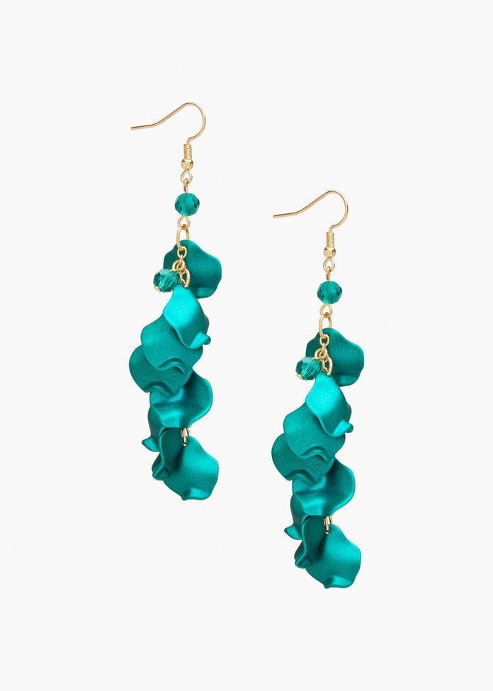 Petal Leaf Earrings, , hi-res