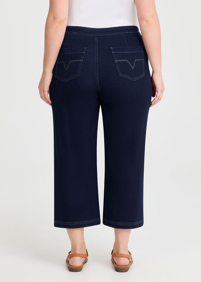 The Travel Wide Leg Crop Jean, , hi-res