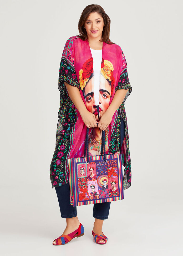 Flower Lady Tote Bag, , hi-res