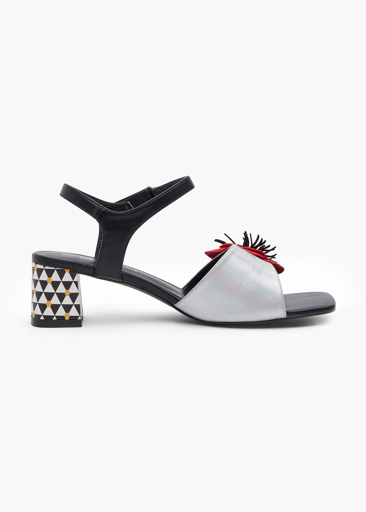 Grey ankle strap clearance sandals